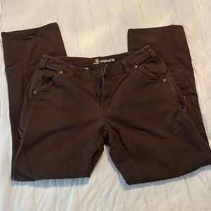 Carhartt Ladies Original Fit Work Pants - Size 12R